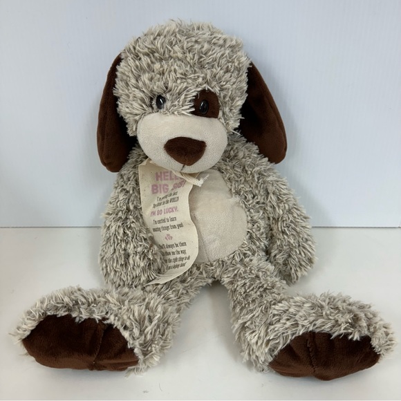 Demdaco Teddy Bear Plush Lift The Spirit Stuffed Animal Toy Hello Big Si… - Picture 15 of 15